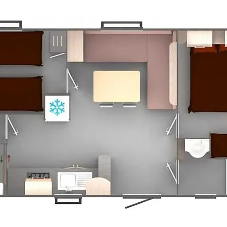 Camping - Parc Aquatique - Ccafhb0 Campsite *