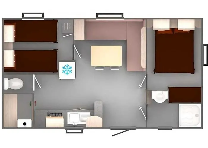 Camping - Parc Aquatique - Ccafhb0 Campsite *